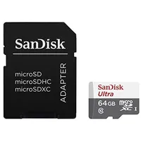 Sandisk Ultra microSDXC 64Gb  Adapter Sdsqunr-064G-Gn3Ma