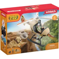 Schleich Wild Life Helicopter Tierrettun - 42476  4059433573601