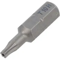 Screwdriver bit Torx with protection T10H Overall len 25Mm  Wiha.01727 01727
