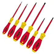 Screwdriver insulated-set insulated Phillips,Slot 1Kvac  Wiha.3201K6 35389