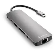 Sharkoon Usb 3.0 Type C Combo Adapter interface cards/adapter Hdmi, Rj-45, 3.2 Gen 1 3.1  4044951026739 Wlononwcrfn35