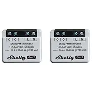 Shelly Pm Mini Gen3 kontrolieru komplekts no 2 Pmminigen3X2  3800235261620 070494