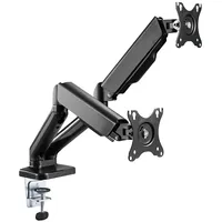 Silver Monkey Um-800 holder for two monitors on a gas spring - black  Sma082 5900779359130