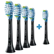 Sonicare C3 Premium Plaque Defence zobu birstes uzgaļi, komplektā 4  1 gab, melns Hx9045/88 8720689036962