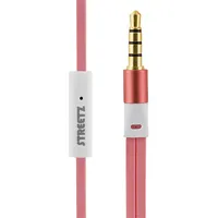 Streetz in-ear headset, 1-Button remote, 3.5Mm, microphone, pink  202011191020 733304804624 Hl-W104
