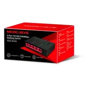 Mercusys Ms105G Tīkla komutators 5-Port 10/100/1,000 Mbps  6935364099619