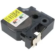 Tape 19Mm 5.5M yellow for printer Character colour black  Dymo.18433 18433