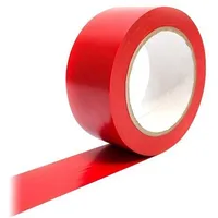 Tape marking red L 33M W 50Mm self-adhesive Thk 0.15Mm vinyl  Coba-Tp030002 Tp030002