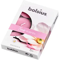 Tējas sveces Bolsius magnolija 6Gab.  647320 8717847137340