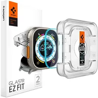 Tempered Glass Spigen Glas.tr Ez Fit 2-Pack Apple Watch Ultra 49 Mm Clear  22099-0 8809811869736