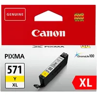 Tintes Canon Cli-571Xly 0334C001, dzeltens kārtridžs tintes printeriem  300-04573