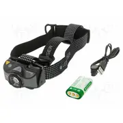 Torch Led headtorch Ip54 magnetic charging system 40H black  Ledlenser-501599 501599
