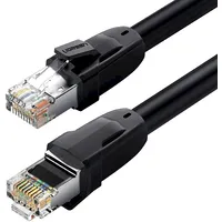 Ugreen Ethernet patchcord cable Rj45 Cat 8 T568B 2M black 70329 70329-Ugreen  6957303873296