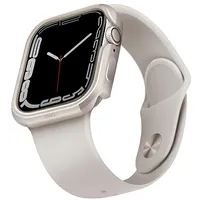 Uniq etui Valencia Apple Watch Series 4 5 6 7 8 Se 40 41Mm. starlight  Uniq-41Mm-Valslgt 8886463680032