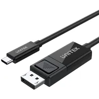 Unitek V1146A cable gender changer Usb-C Displayport Black  4894160046000 Wlononwcraypc