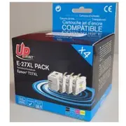Uprint Epson E-27Xl Pack Bk 25Ml  C M Y 13Ml E-27Xl-Pack4-Up 3584770723620