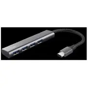Usb hubs Tust Halyx 4 Port Usb-C  24948 8713439249484