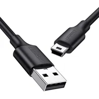 Usb to Mini Cable Ugreen Us132, 0.25M Black 10353  6957303813537