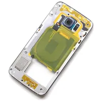Vidējais vāciņš / šasija priekš Samsung Galaxy S6 Edge Sm-G925F Gold Oriģināls  Gh96-08595A 4422190000056 Middle Cover Original