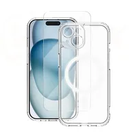 Vmax set Mag case  glass 2,5D premium for iPhone 15 Plus 6,7 Gsm176958 6976757301216