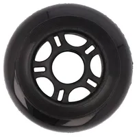 Wheel black push-in Ø 84Mm Plating polyurethane W 24Mm 1Pcs.  Pololu-3275 Scooter/Skate 8424Mm - Black