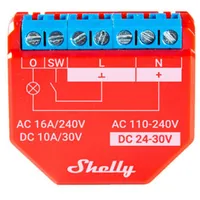 Wi-Fi Smart Relay Shelly Plus 1Pm, 1 channel 16A, with power metering  Plus1Pm 3800235265017 059195