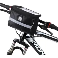 Wozinsky bicycle handlebar bag 2L black Wbb12Bk  5907769300516