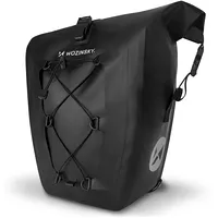 Wozinsky waterproof bicycle bag trunk pannier 25L 2In1 black Wbb24Bk  5907769301490