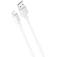 Xo cable Nb156 Usb - Lightning 1,0 m 2,4A white  6920680871902 Nb156Lwh