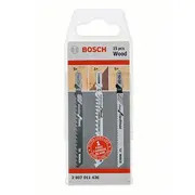 15 Figūrzāģa asmeņu kompl kokam Bosch 2607011436  3165140997744