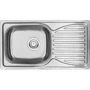 1-Bowl steel sink with drainer  Zen0113 5908212034088 Wlononwcr1531
