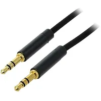 3.5Mm Audio Cable 2M Vention Bagbh Black Metal  6922794734043 056315