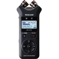 Tascam Dr-07X dictaphone Flash card Black  4907034130740 Redtscrep0002