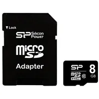 Silicon Power memory card Sdhc 8Gb  Sp008Gbsth010V10Sp 4712702618808