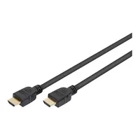 Digitus  Black Hdmi Male Type A Ultra High Speed Cable with Ethernet to 1 m Ak-330124-010-S 4016032454298