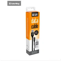 Colorway  Charging cable 2.1 A Apple Lightning Data Cable Cw-Cbul004-Bk 4823094913027