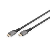 Digitus 8K Premium Hdmi 2.1 Connection Cable Db-330200-010-S Black, to Hdmi, 1 m  4016032481201