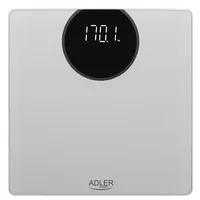 Adler  Bathroom scale Ad 8175 Maximum weight Capacity 180 kg Accuracy 100 g Silver 5903887804677