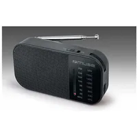 Muse M-025 R Portable radio Black  M-025R 3700460207656