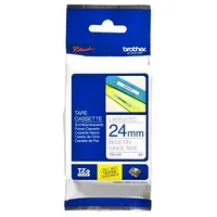 Brother Tze253 tape blue/white 24Mm 8M  4977766685498