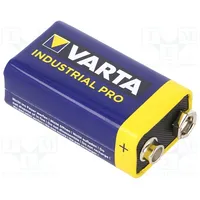 Battery alkaline 9V 6F22 non-rechargeable Industrial Pro  Bat-6Lr61/V 4 022 211 111