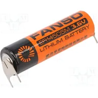 Battery lithium 3.6V Aa 2100Mah Ø14.5X50.5Mm  Fanso-Er14505M/3Pf Er14505M 3Pf
