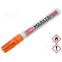 Marker paint marker orange Pen Tip round 3Mm  Crc-Marker-Or 20384-001