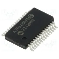 Ic Avr microcontroller Ssop28 Ext.inter 23 Cmp 1 Avr64  Avr64Dd28-I/Ss