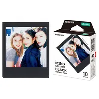 Fujifilm  Instax Square Instant Film Black Glossy Quantity 10 instax square glossy black 4547410370010