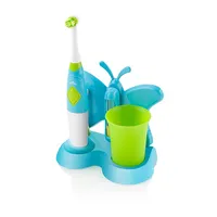Eta  Sonetic Eta129490080 Toothbrush with water cup and holder Battery operated For kids Number of brush heads included 2 teeth brushing modes Blue 8590393258840