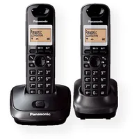 Panasonic  Cordless Kx-Tg2512Fxt Built-In display Caller Id Black Conference call Phonebook capacity 50 entries Speakerphone Wireless connection 5025232547340