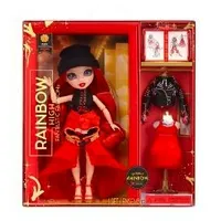 Doll Rainbow High Fantastic Fashion Doll- Red - Ruby Anderson  Wlmgai0Dc087323 0035051587323 587323Euc