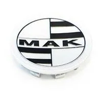 Mak Wheel Cap 8010002810 C014 75Mm Silver Equivalent to Porsche Oe  4751153258867
