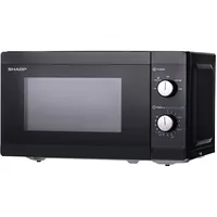 Sharp Microwave Oven  Yc-Ms01E-B Free standing 20 L 800 W Black 4974019151878